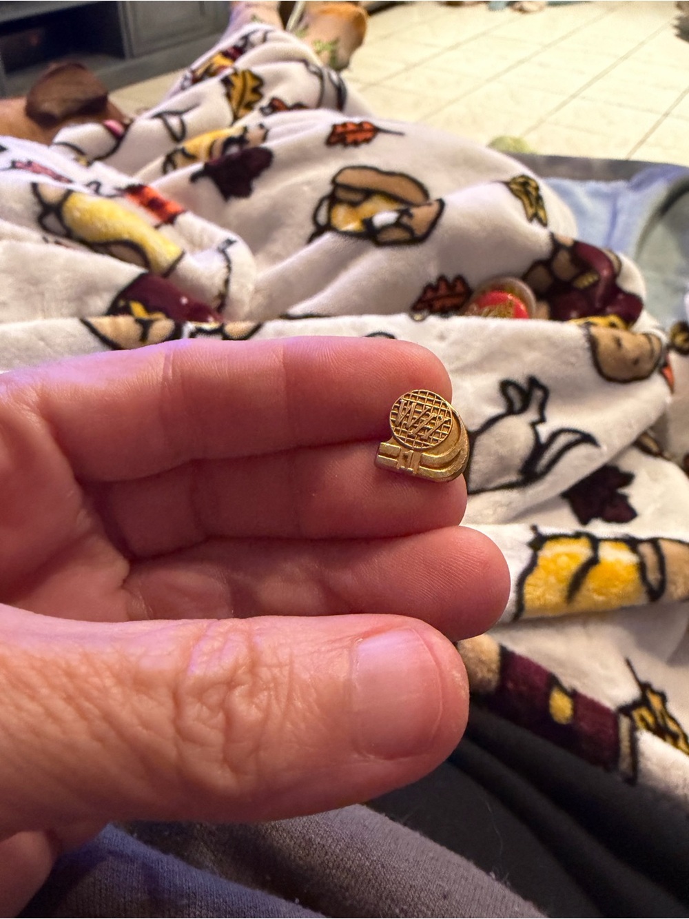 1 year service pin from the Waffle House without having to fight a customer!